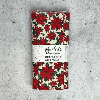 Holiday Reusable Gift Wrap | Marley's Monsters 3 pc Set