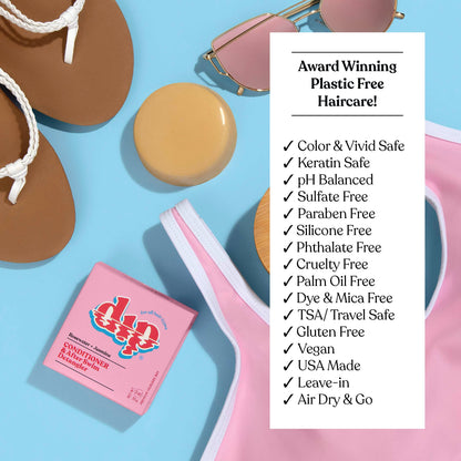Mini Dip Conditioner & After Swim Detangler - Rosewater & Jasmine