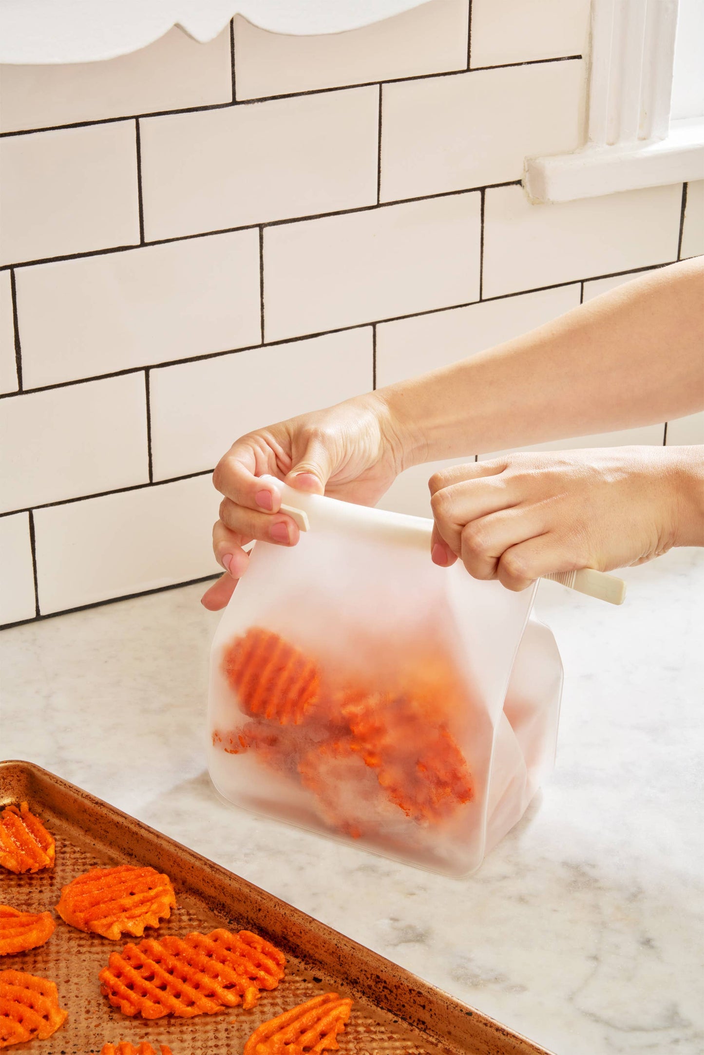 Roll Tight Freezer Storage Bags