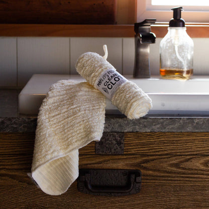 Cleaning Cloth: Black Cotton Chenille - Marley's Monsters