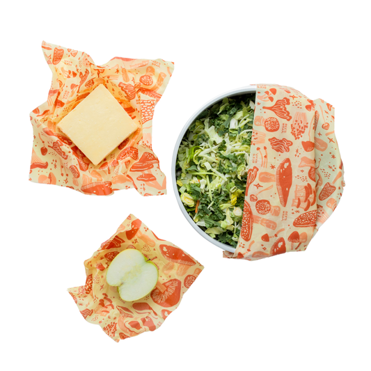 Bee's Wrap: Assorted 3 Pack - Mushroom Magic, Limited Edition