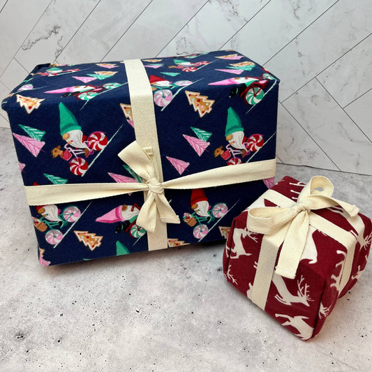 Holiday Reusable Gift Wrap | Marley's Monsters 3 pc Set