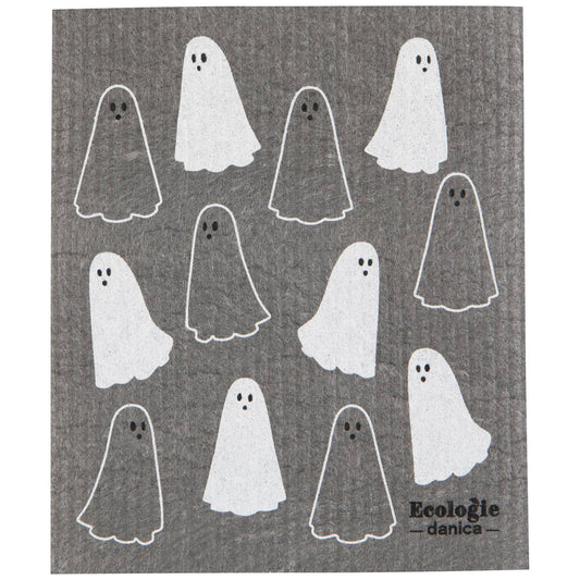 Ghosts Swedish Dishcloth