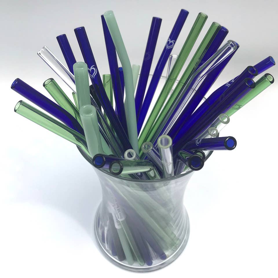 HeartStraws Reusable Glass Straw – Medium