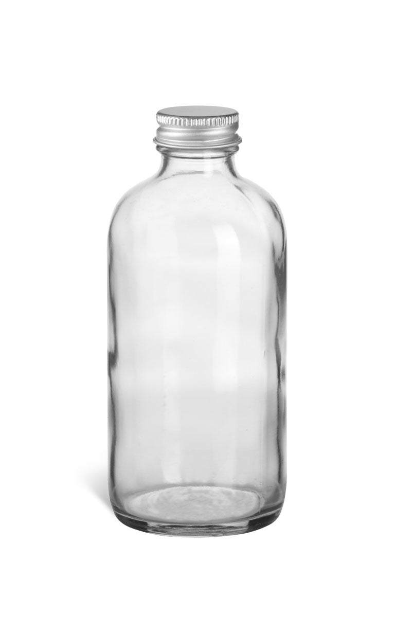 Glass Empties – Clear Boston Round