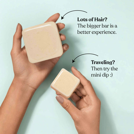 Mini Color Safe Shampoo Bar for Every Day | Dip
