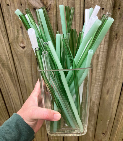 HeartStraws Reusable Glass Straw – Medium
