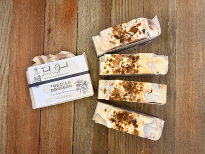 Tobacco Bourbon Organic Coconut Milk Soap | Feel Good Market