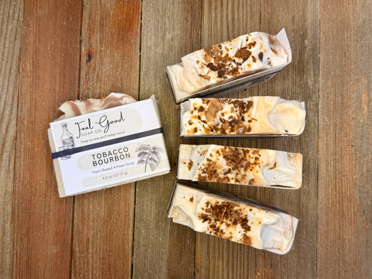 Tobacco Bourbon Organic Coconut Milk Soap | Feel Good Market