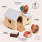 Le Toy Van Inc. Wood Chicken Coop Playset | Tiny Tulip Haus