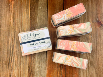Feel Good Market: Apple Sage Organic Coconut Milk Soap 