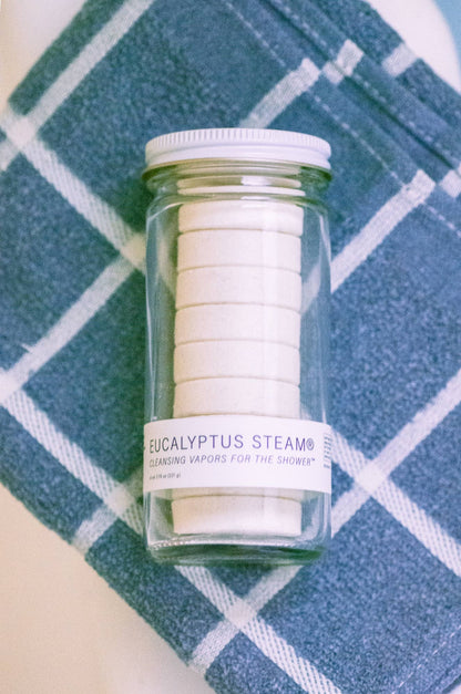 EUCALYPTUS STEAM® Cleansing Vapors for the Shower® - Normal Jar - No Tox Life