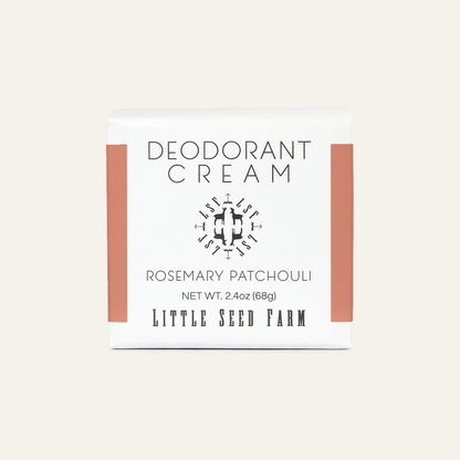 Rosemary Patchouli Deodorant Cream | Little Seed Farm