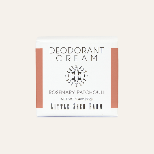 Rosemary Patchouli Deodorant Cream | Little Seed Farm