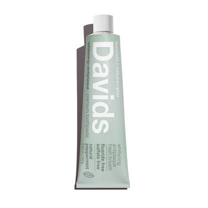 Davids premium toothpaste  /  peppermint (No NHA)