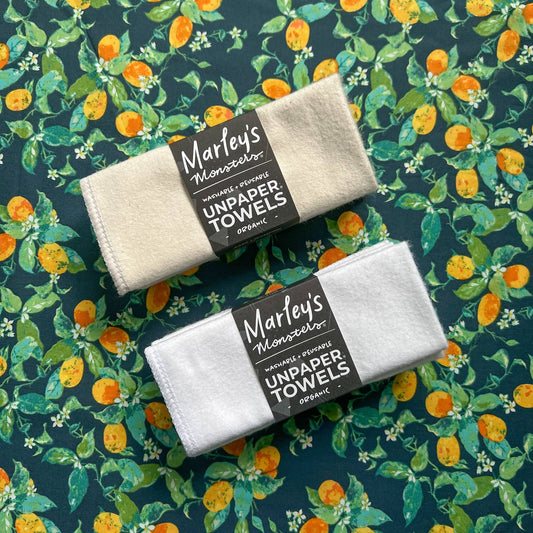 UNpaper® Towels Refill 6-Pack: 100% Organic Cotton - Marley's Monsters