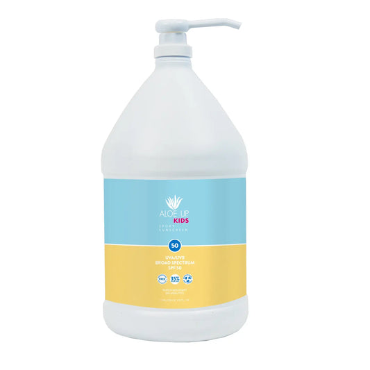 Bulk SPF 50 Lotion - Aloe Up Kid's Mineral Sunscreen