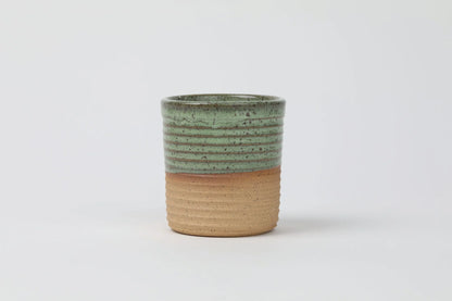 Handmade Ceramic Vessel, Teal | ReCandle Co.