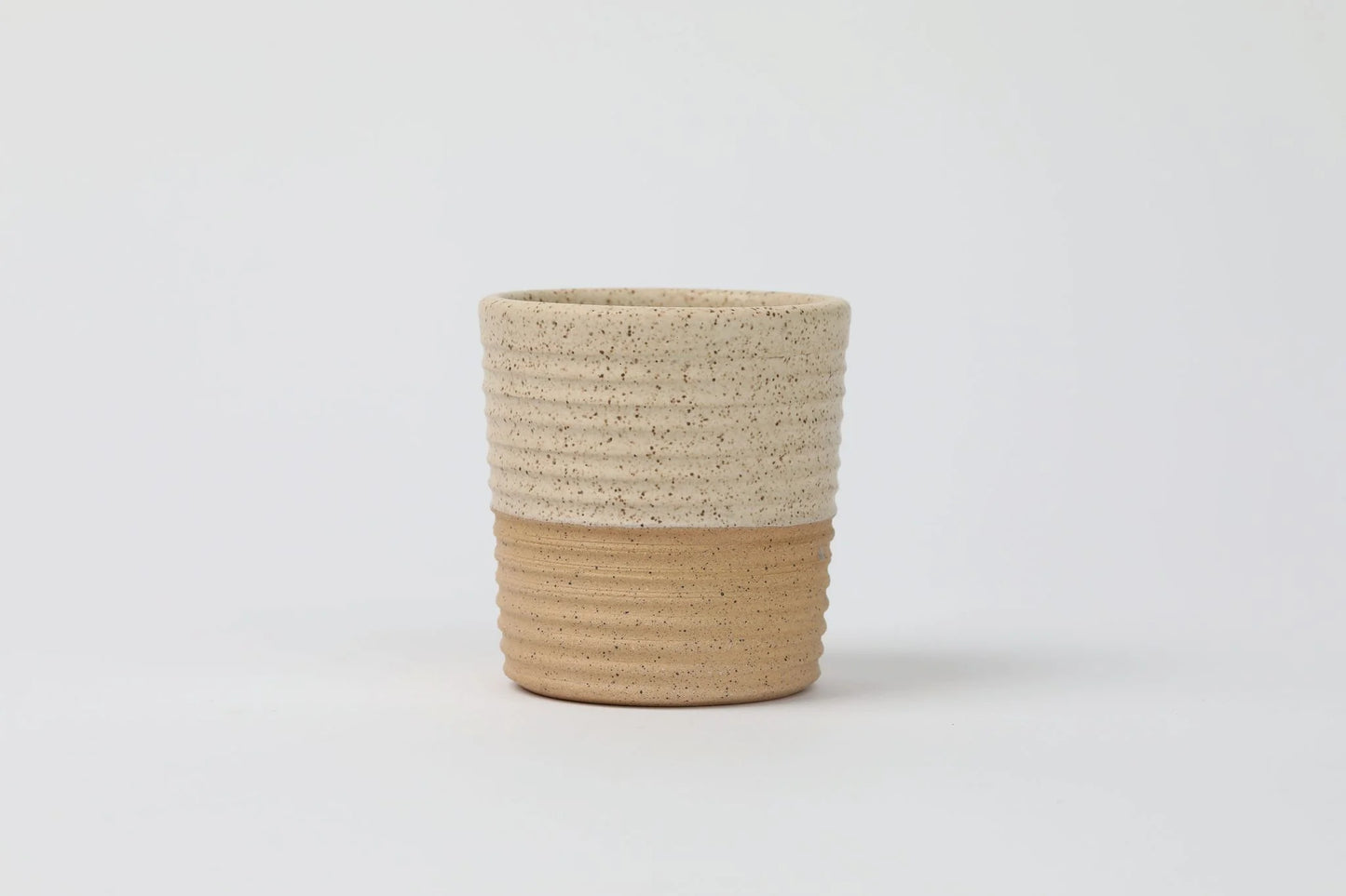 Handmade Ceramic Vessel, Walnut | ReCandle Co.